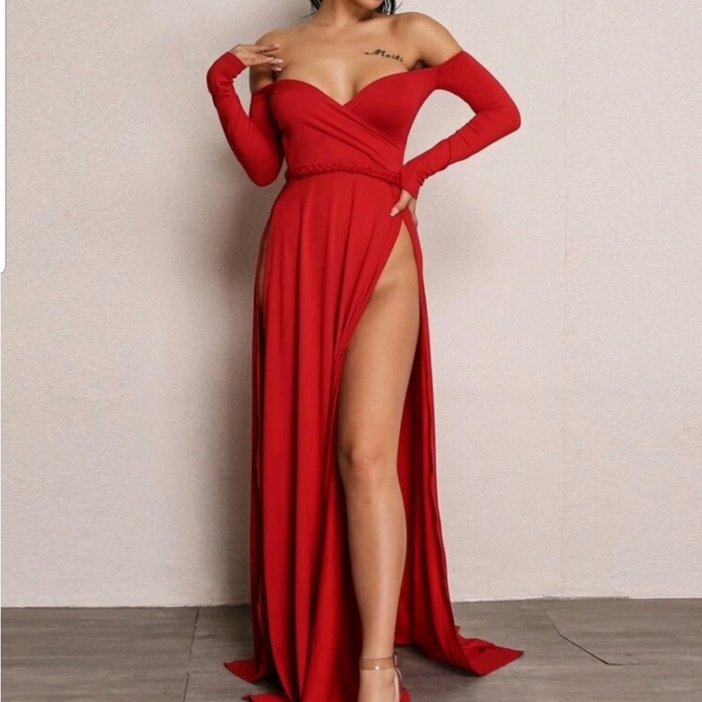SHEIN | High Slit Maxi Dress | XL